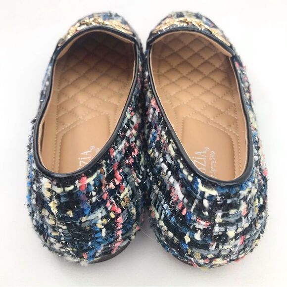 Patrizia Spring Step CHANELLO Multicolored Sparkle Tweed Knit knot Loafer - Picture 11 of 15